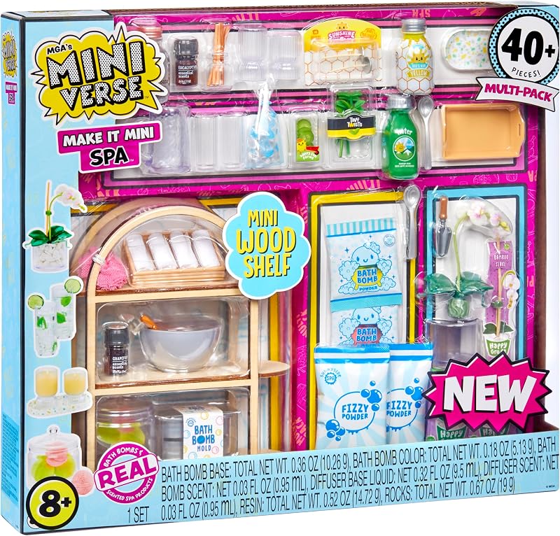 MGA's Miniverse Make It Mini Spa Multipack Target Exclusive 8+ Mini