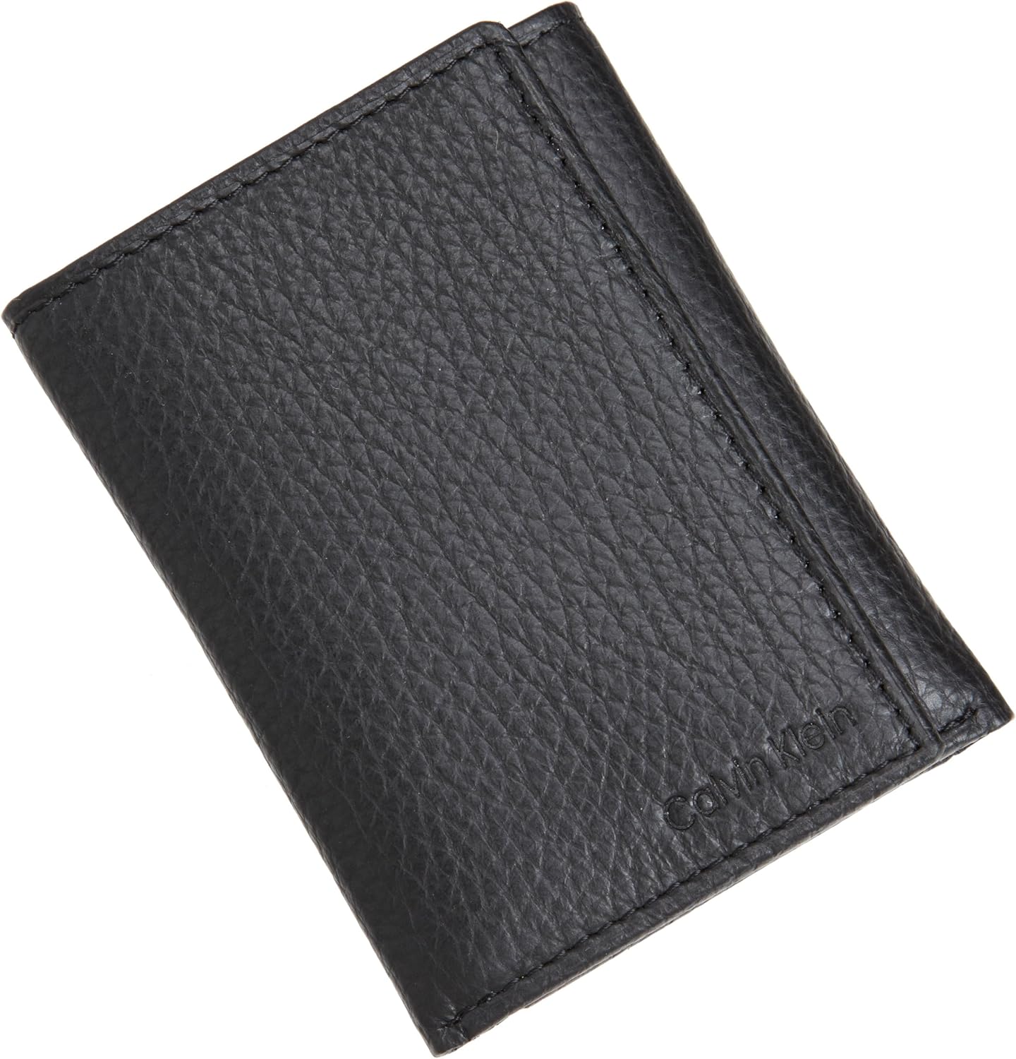 Calvin Klein Men's Passcase Wallet With Key Fob, Black, One Size at