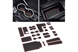 SENSHINE for Toyota Highlander Accessories 2026 2025 2020-2024 Non-Slip Anti Dust Cup Holder Insert Center Console Shifter Tr