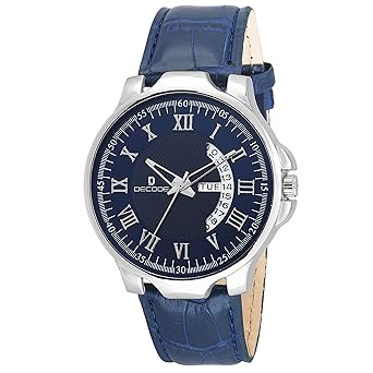GR5044 Arrow Collection Blue Day & Date Matrix Wrist Watch for Men/Boys