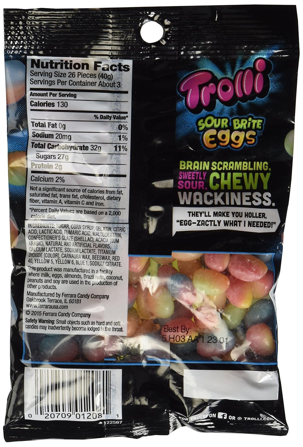 Trolli Sour Worms Nutrition Facts Nutrition Pics