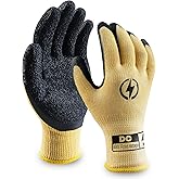 Insulated Electrician Gloves Voltage Resistant, Flame Retardant Work Gloves