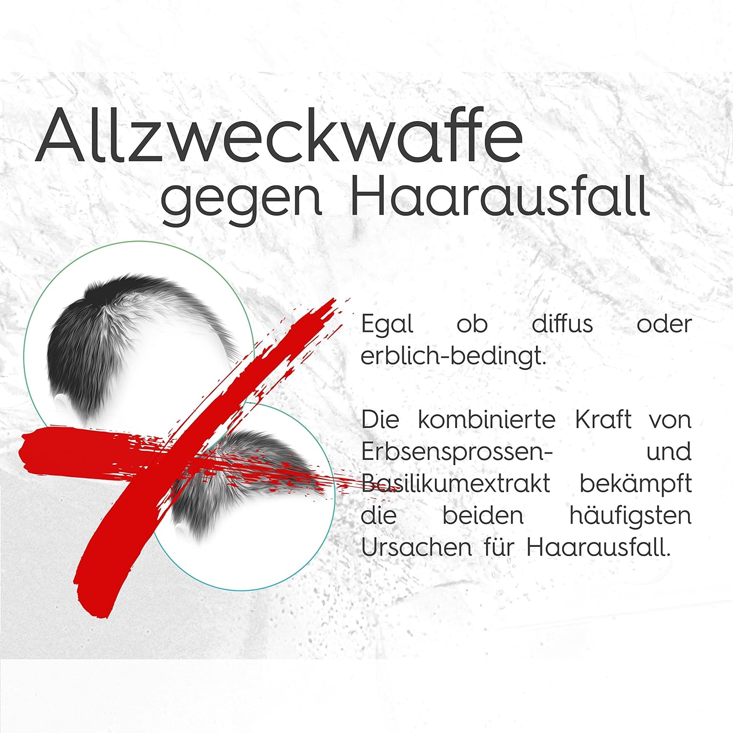 Hair Growth Solution - 70 ml - Hair Growth Serum - Hair thickening and prevention of hair loss - Image 3