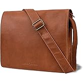 Antonio Valeria Albert Premium Leather Messenger Bag for Men