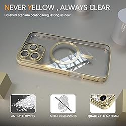 IAIYOXI Magnetic Clear Case for iPhone 16e with