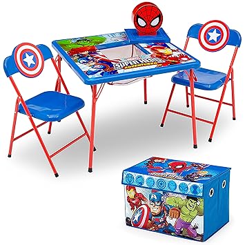 Amazon Com Delta Children 4 Piece Kids Furniture Set 2 Chairs