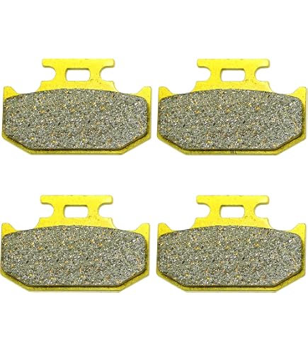 Middle Brake Pads for Yamaha Viking VI 700 YXC700 YXC 700 2015 2016