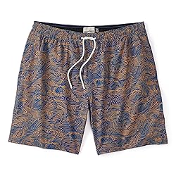 Huckberry Wellen Performance Lined Swim Trunks