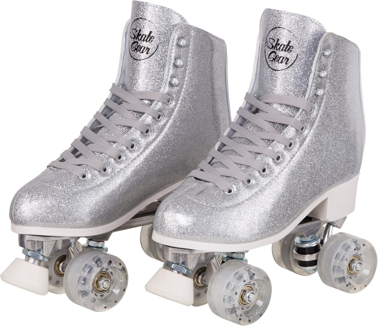 C seven skate gear sparkly retro quad roller skates Clearance