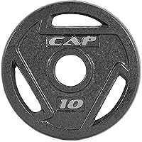 CAP Barbell 2-Inch Olympic Grip Plate, Various Sizes