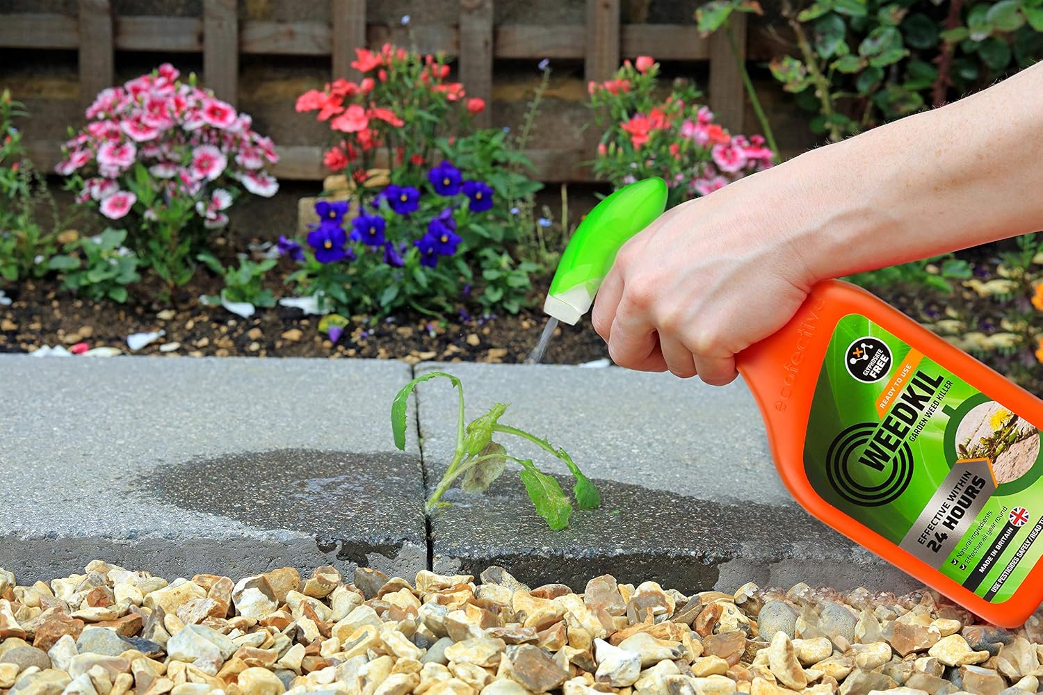 WeedKil Pet Friendly Weed Killer 5L- Child & Home Friendly | Glyphosate Free - Organic, Natural Ingredients | Effective Within 24 Hours, All Year Round - Image 5