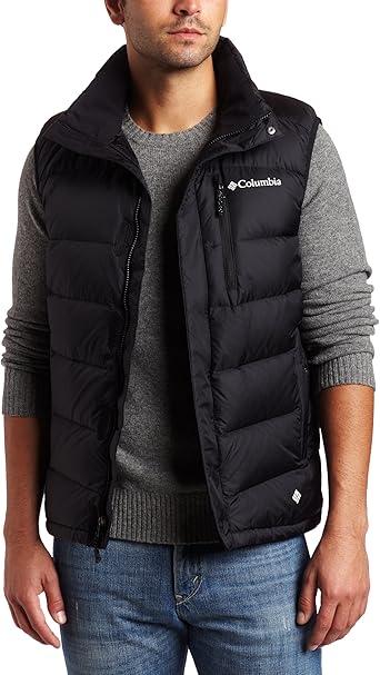 columbia down vest