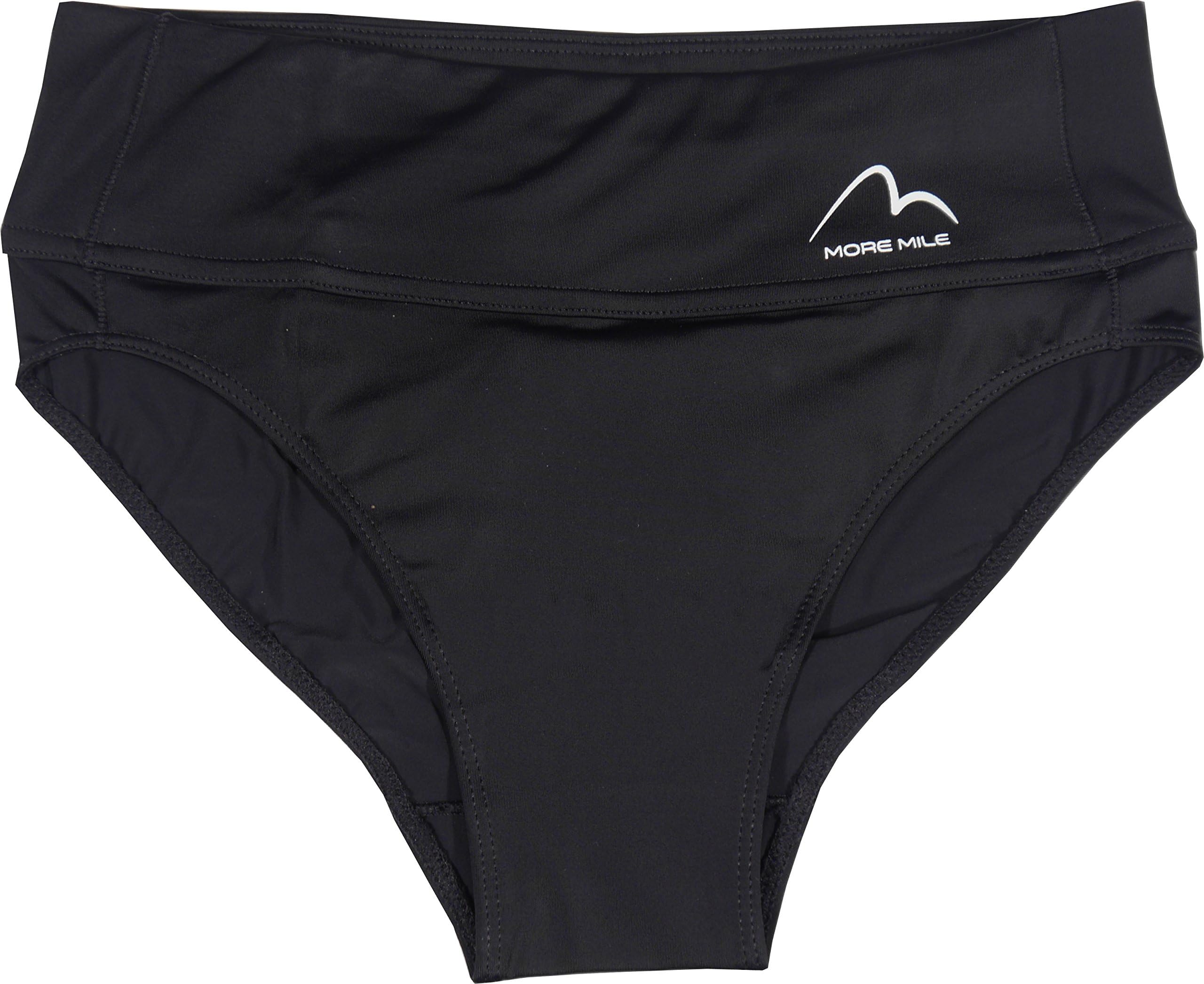 More Mile Womens Race Briefs - Black-S