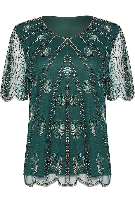 beaded blouses evening