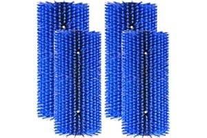 Hehoroo 4PCS Livestock Scratch Brushes - Livestock Anti-itch Tool, Horse Brushes, Relieve Back Itching in Livestock, Appropriate for Horse, Cattle, Pig, Sheep(Blue)