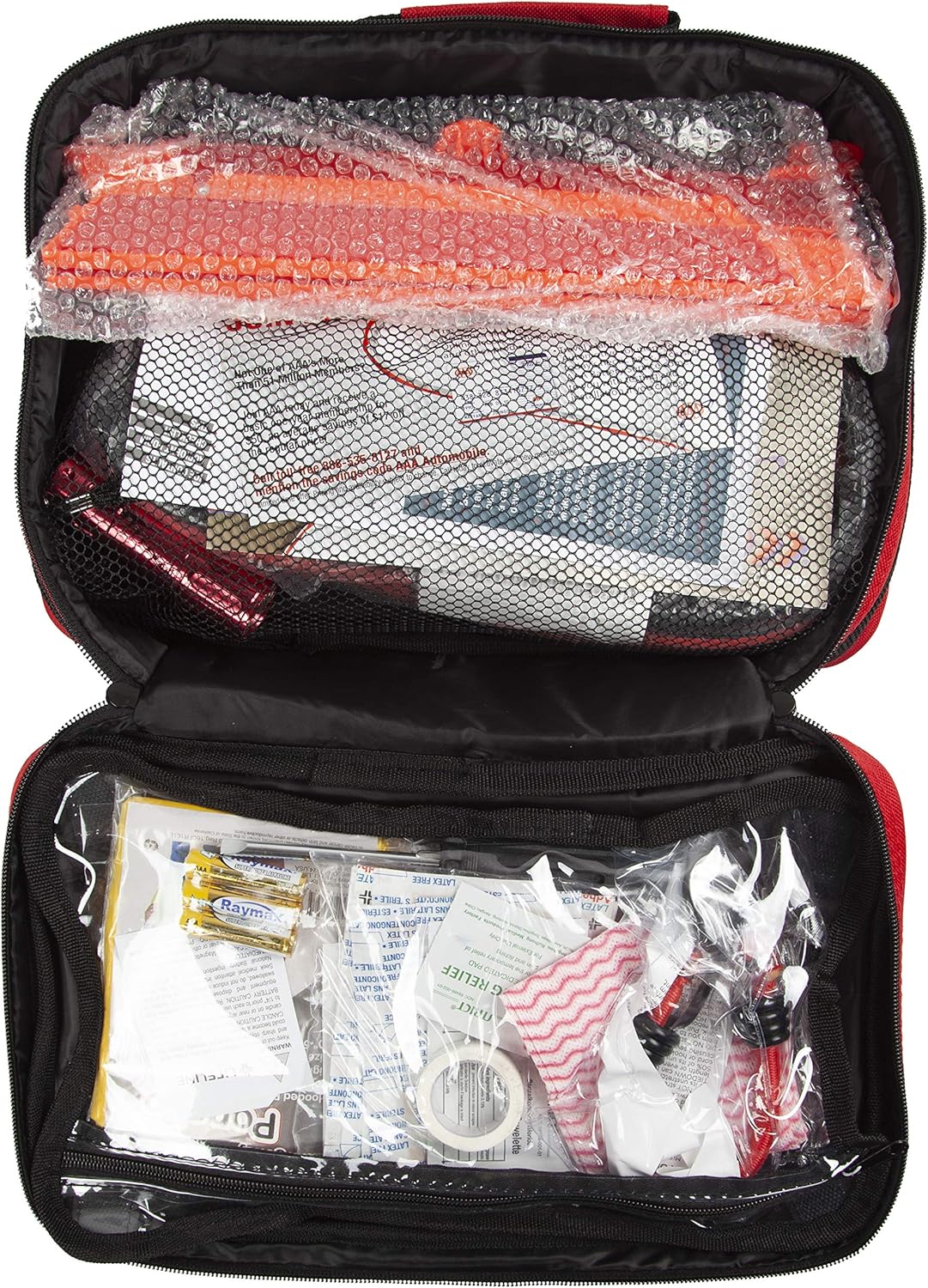 AAA Approved Roadside Kit, Emergency Traveler Kit (103 Pieces): Automotive