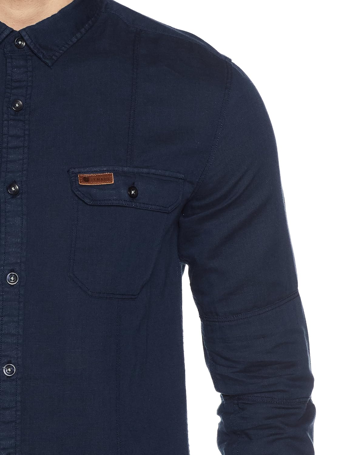 symbol amazon brand men's casual regular fit shirt