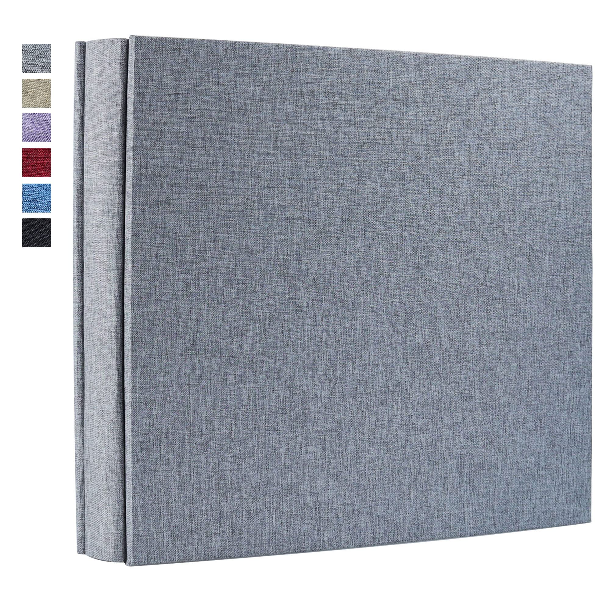 Vienrose Photo Albums Slip in 6×4 600 Pockets Linen Cover Extra Large Capacity Picture Books Hold Horizontal or Vertical Photos Family Baby Wedding