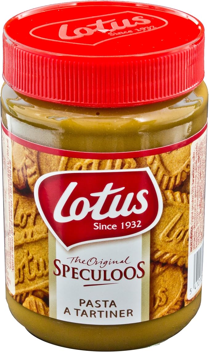 Lotus Speculoos Pasta Speculoos Spread Glass 400 G Amazon Co