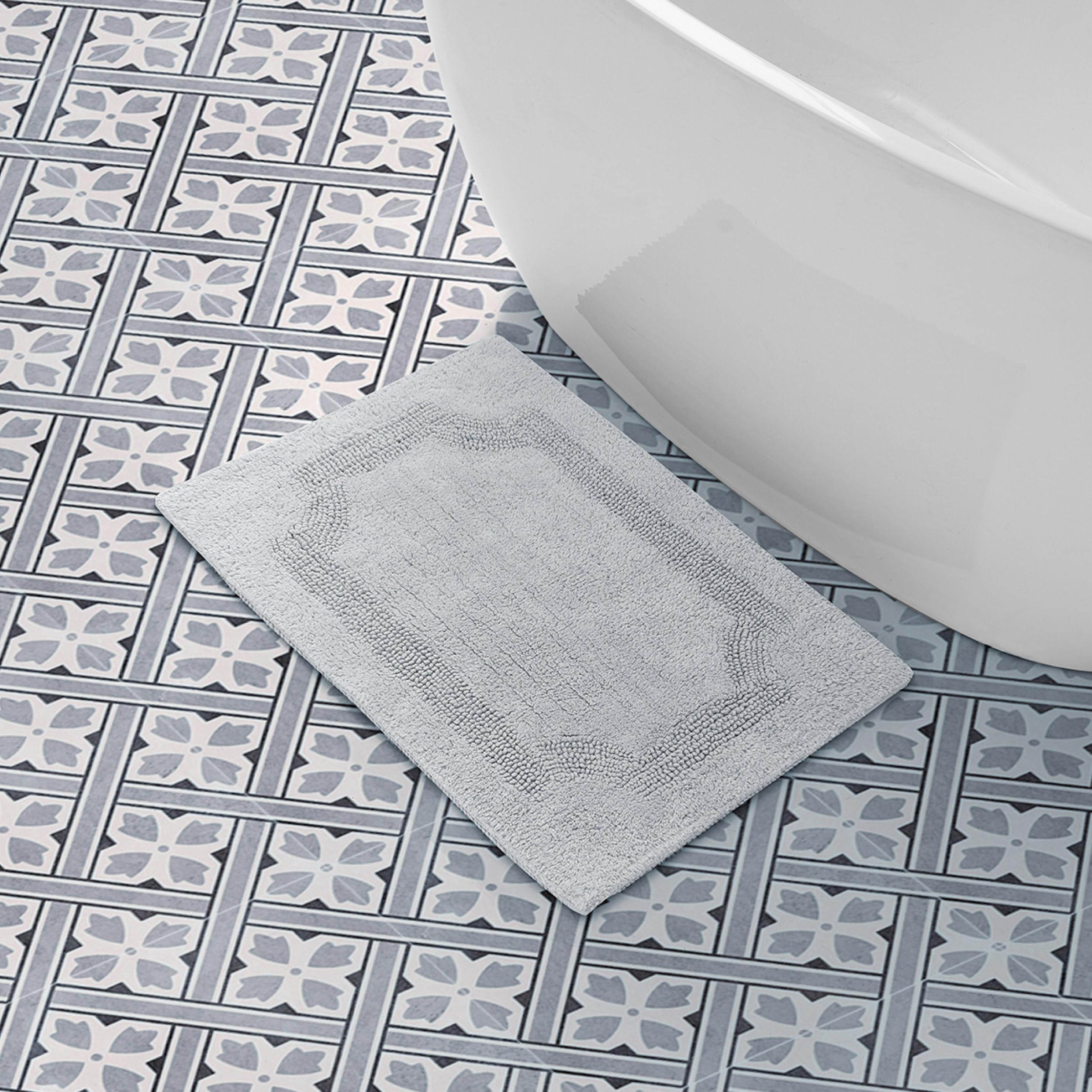 Laura Ashley Reversible Cotton 17 x 24 in. Bath