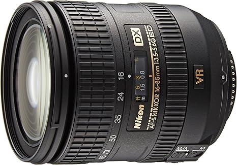 Amazon Com Af S Dx Nikkor 16 85mm F 3 5 5 Surveillance Camera Lenses Camera Photo