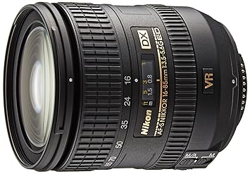 Nikon 16 – 85 mm f/3.5 – 5.6 G ED VR AF-S DX Nikkor Objektiv für Nikon F (24 – 128 mm Brennweite, f/3.5, optischer Bildstabil