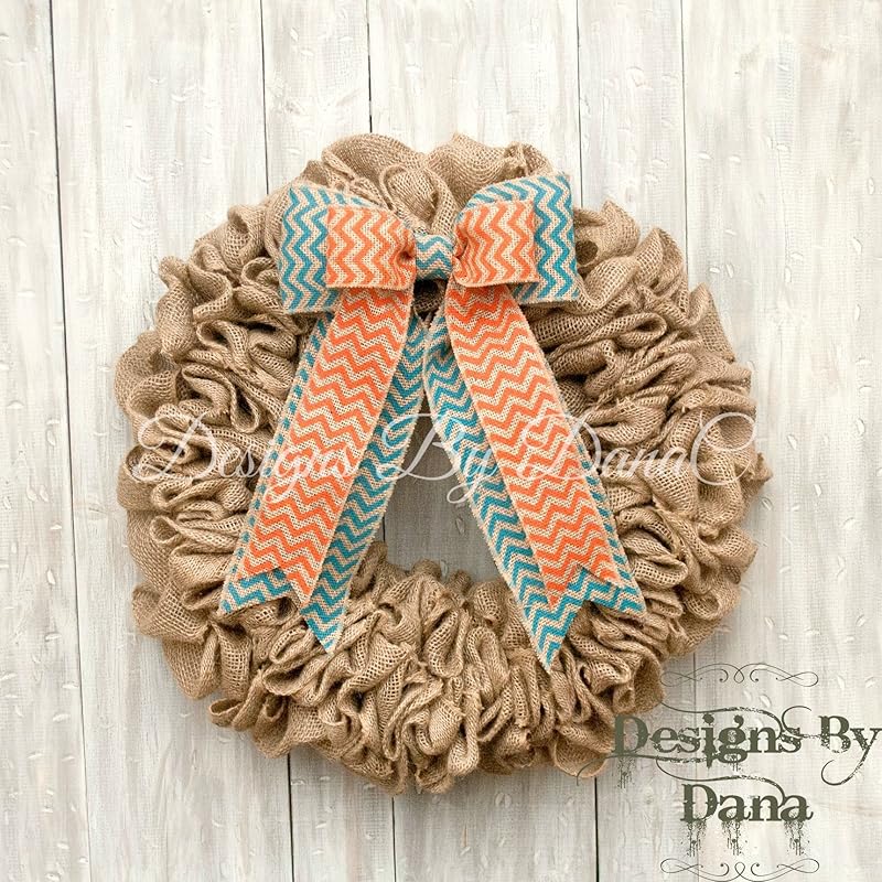 Burlap wreaths for front door, Decorative wreaths for all