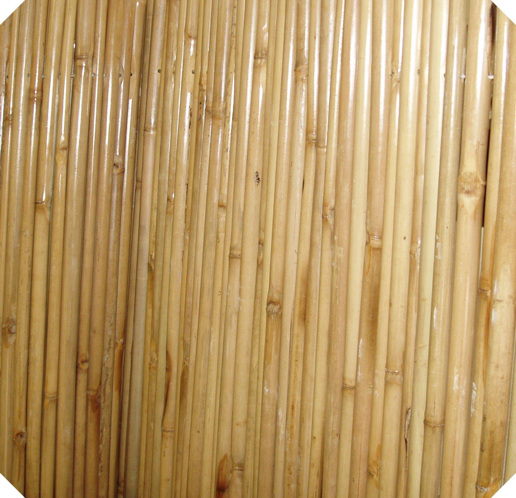 Wayside Fence Natural Heavy Duty Bamboo Fencing 6' x 6'