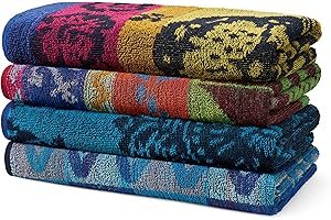 BEN KAUFMAN SALES CO Terry Beach & Pool Towel - Large Cotton Towels for Bath, Gym & More - Soft, Absorbent & Oversized Beach Towel Bundle - Multipack with Assorted Colors - 30” x 60” - Pack of 4
