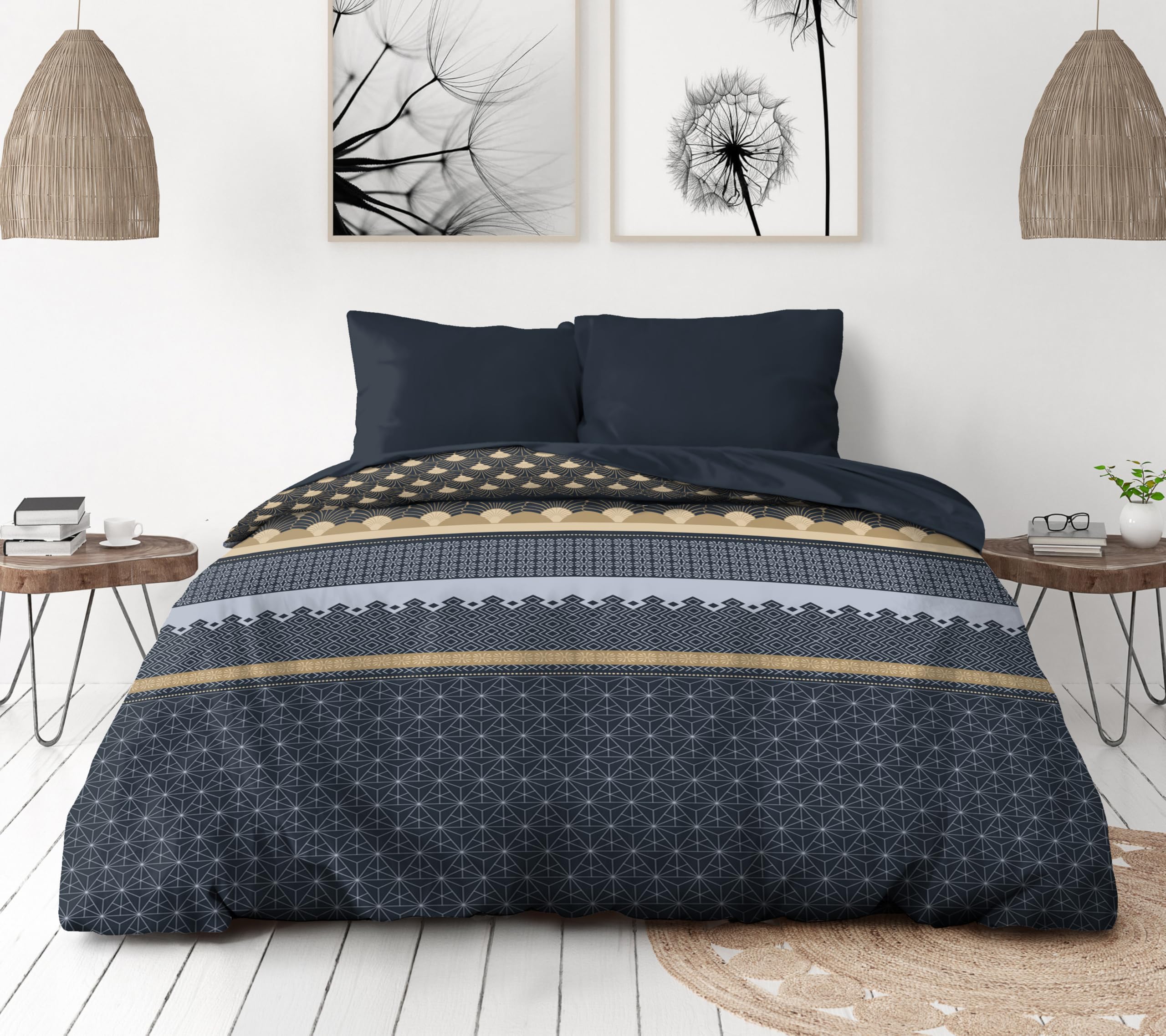 HOME LINGE PASSION LA PASSION DU LINGE DEPUIS 1987 Charlet Duvet Cover Set 220 x 240 cm