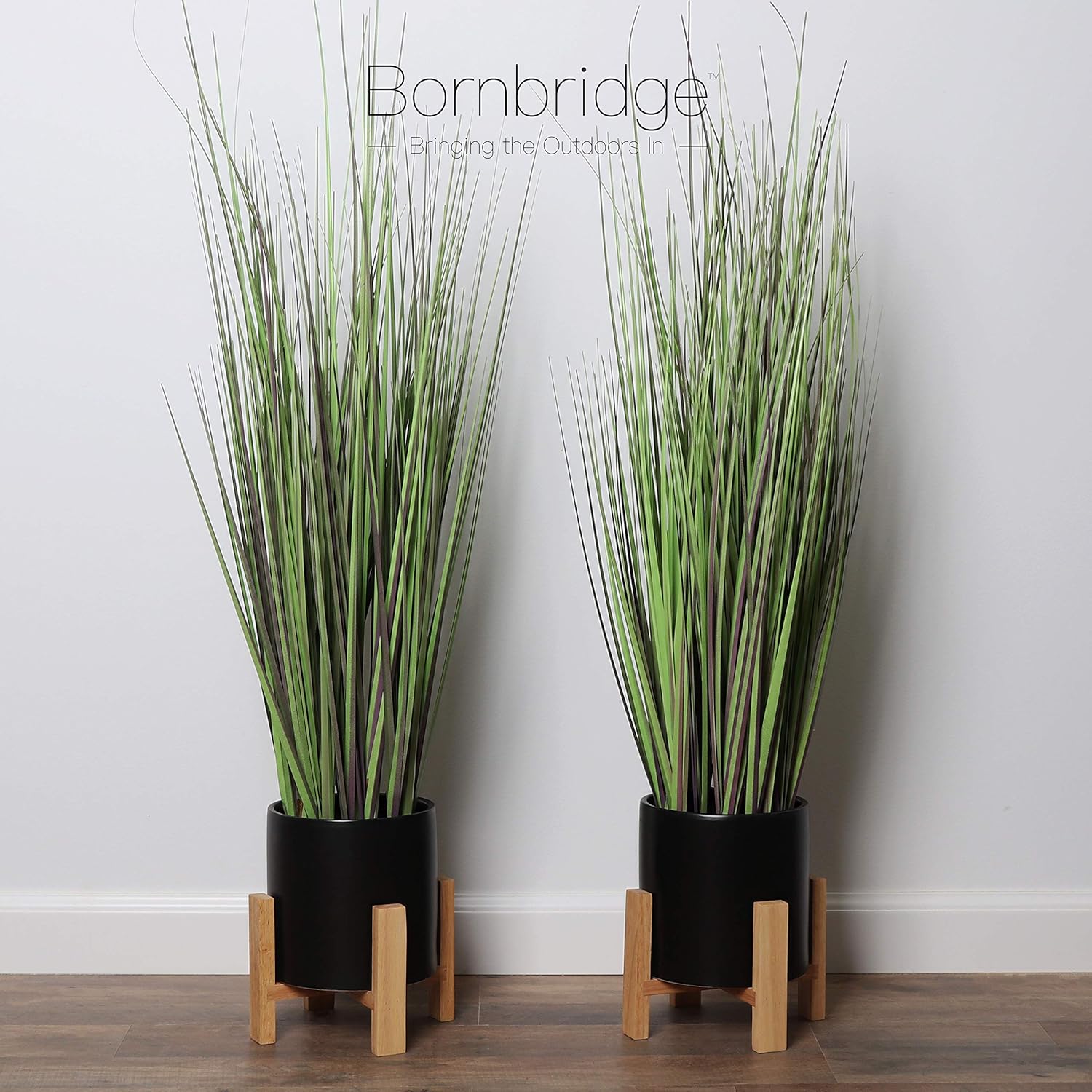 Bornbridge Artificial Grass Plant with Mid Century Plant