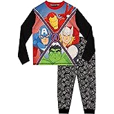 Marvel Boys' Avengers Iron Man Captain America Thor Hulk Pajamas
