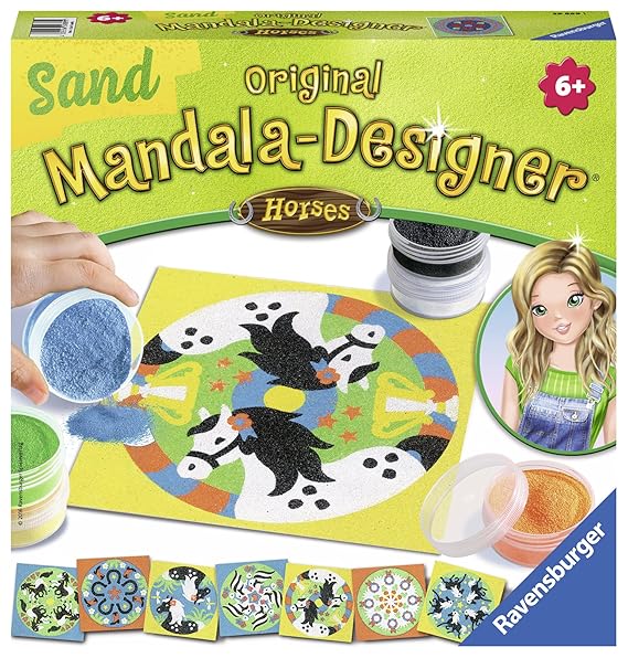 Ravensburger Original Mandala Designer 29889 - Horses Sand