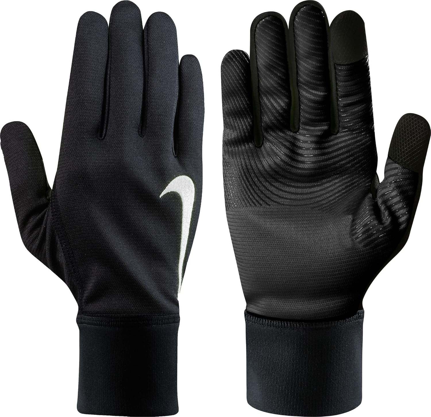 Nike leather gloves black Clearance