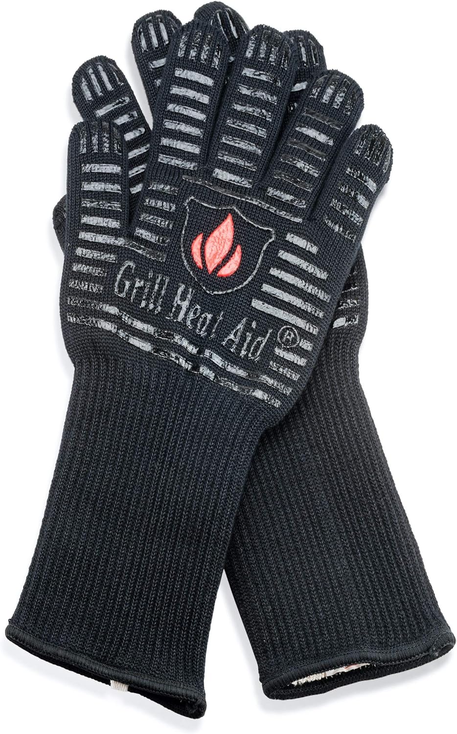 Extreme Heat Resistant Grill/BBQ Gloves | Premium Insulated Durable Fireproof Kitchen Mitts Designed for Cooking, Grilling, Frying, Baking | Indoor/Outdoor Accessories for Men & Women : Garden & Outdoor