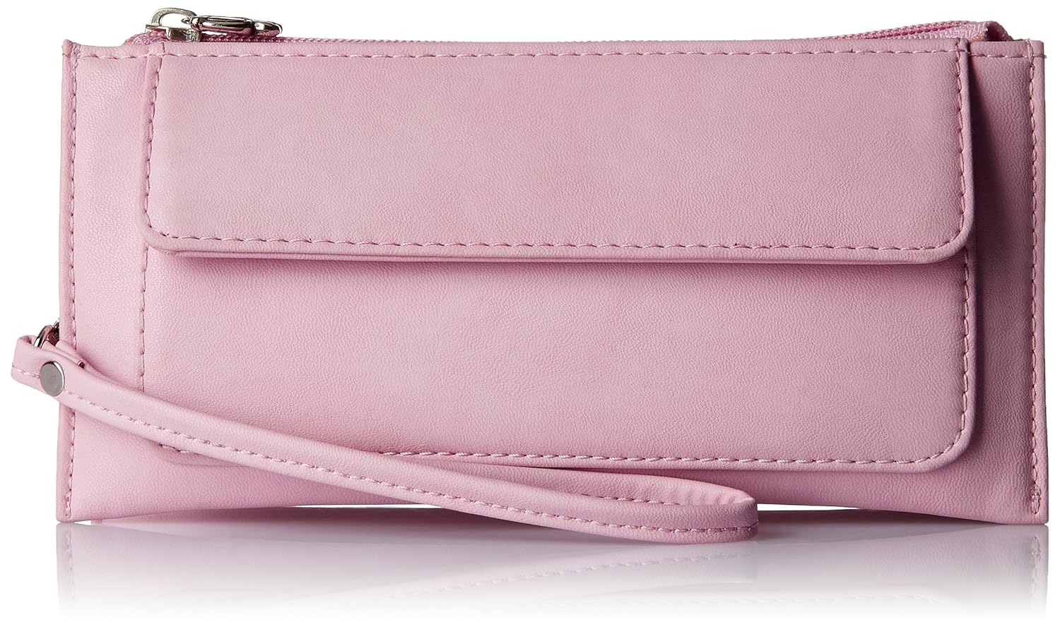 butterflies women's clutch (baby pink) (bns 2381bpk)