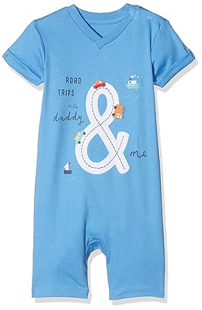 Baby Boys Regular Fit Romper Suit