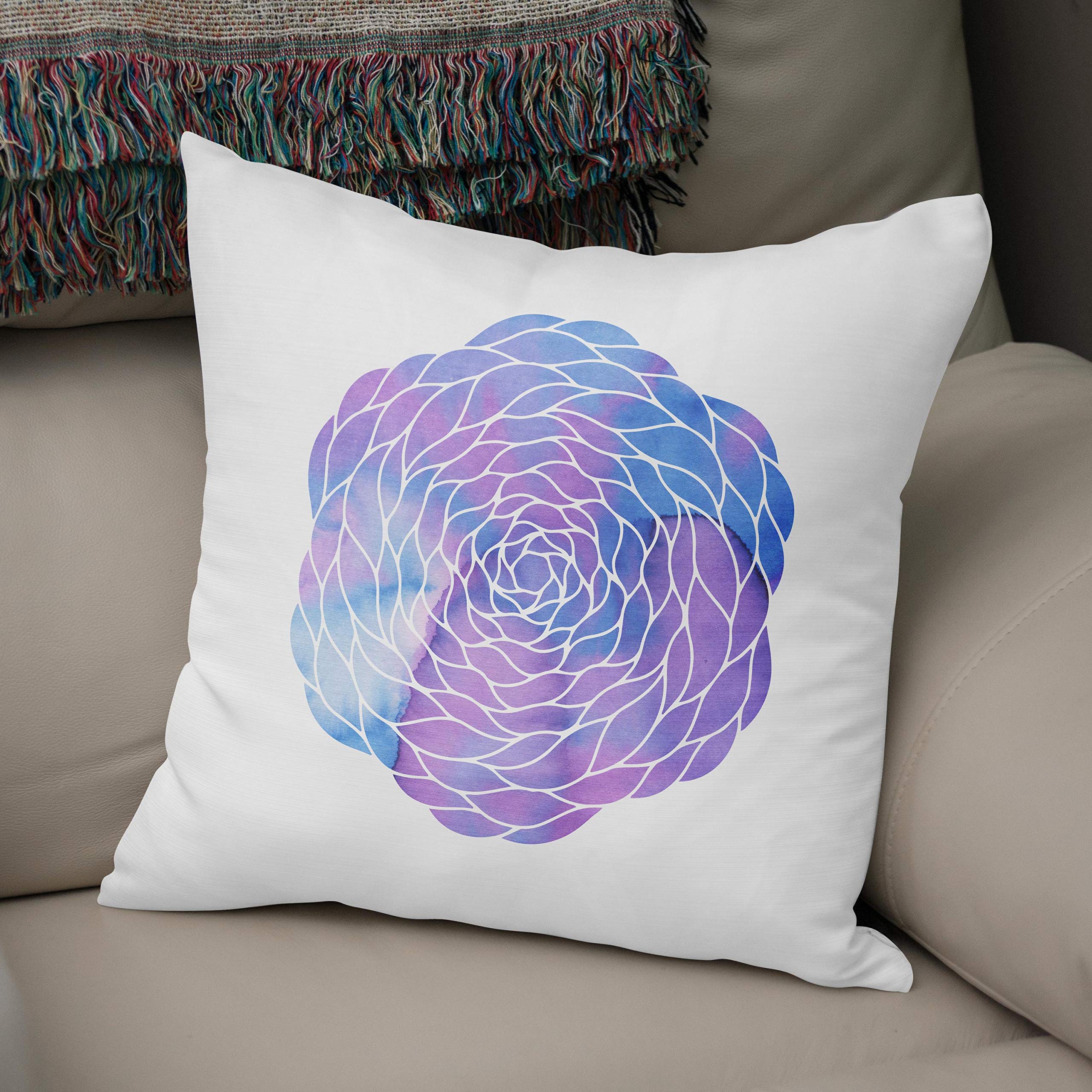 Bonamaison, Decorative Cushion Cover - 50% Cotton 50% Polyester - 43x43cm - Designed and Manufactured in Turkey