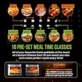Tower Vizion Dual Compartment Air Fryer Oven 11L Vortx Digital Touch Panel view 5
