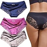 ITAYAX Sexy Lace Underwear for Women Frozen Silky