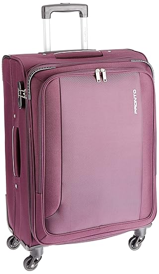 PRONTO Space + Polyester 77 cms Purple Soft Sided Suitcase (6506 - PP)