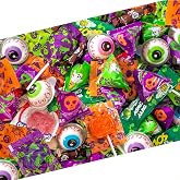 Halloween Candy Individually Wrapped, Trick or Treat Candy, 3 Lb Bag | Halloween Lollipops, Taffies, Eyeball Gummies, Hard Candy, Party Favors