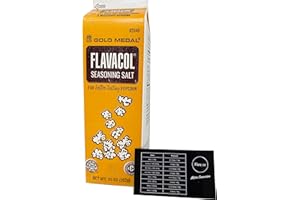 Maragos Flavacol Seasoning Popcorn Salt, 35 Ounce, With Metric Conversion Magnet