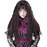 California Costumes Creepy Doll Wig (Brunette), Standard