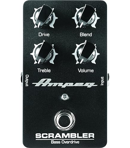 Amazon.com: Ampeg Classic Analog Bass Preamp Pedal : Musical