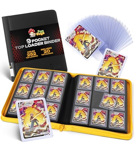 Amazon.com: TopDeck Ultimate Trading Card Binder - 200 TopLoader Binder for  TCG