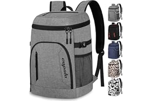 Capolo Cooler Backpack 30/45 Cans, Insulated Thermal Bag Beverage Soft Cooler Lunch Camping Travel Picnic Hiking for Men Women