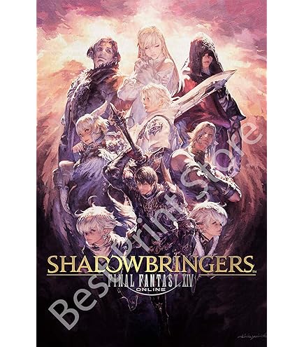 Amazon.com: PrimePoster - Final Fantasy XIV A Realm Reborn Poster