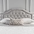 Christopher Knight Home Killian Fabric Headboard, Queen / Full, Light Grey