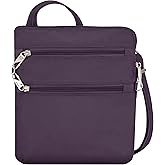 Travelon Anti-theft Classic Slim Double Zip Crossbody